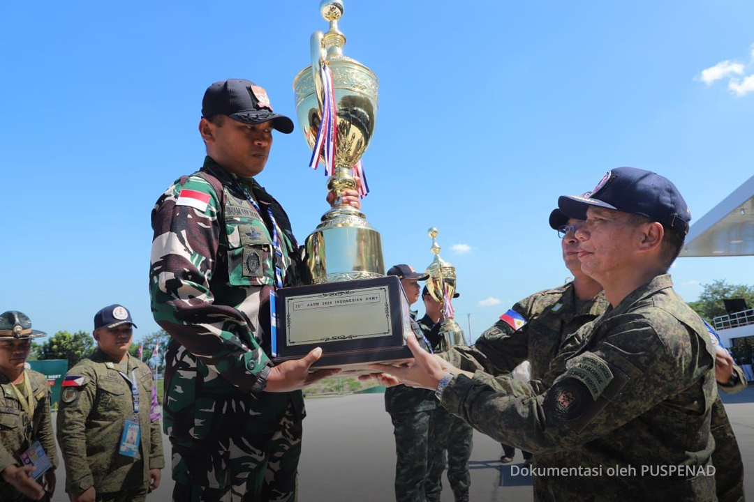 Senjata & Munisi Pindad Antar TNI AD Raih Juara II Kompetisi Menembak AARM ke-32 di Filipina