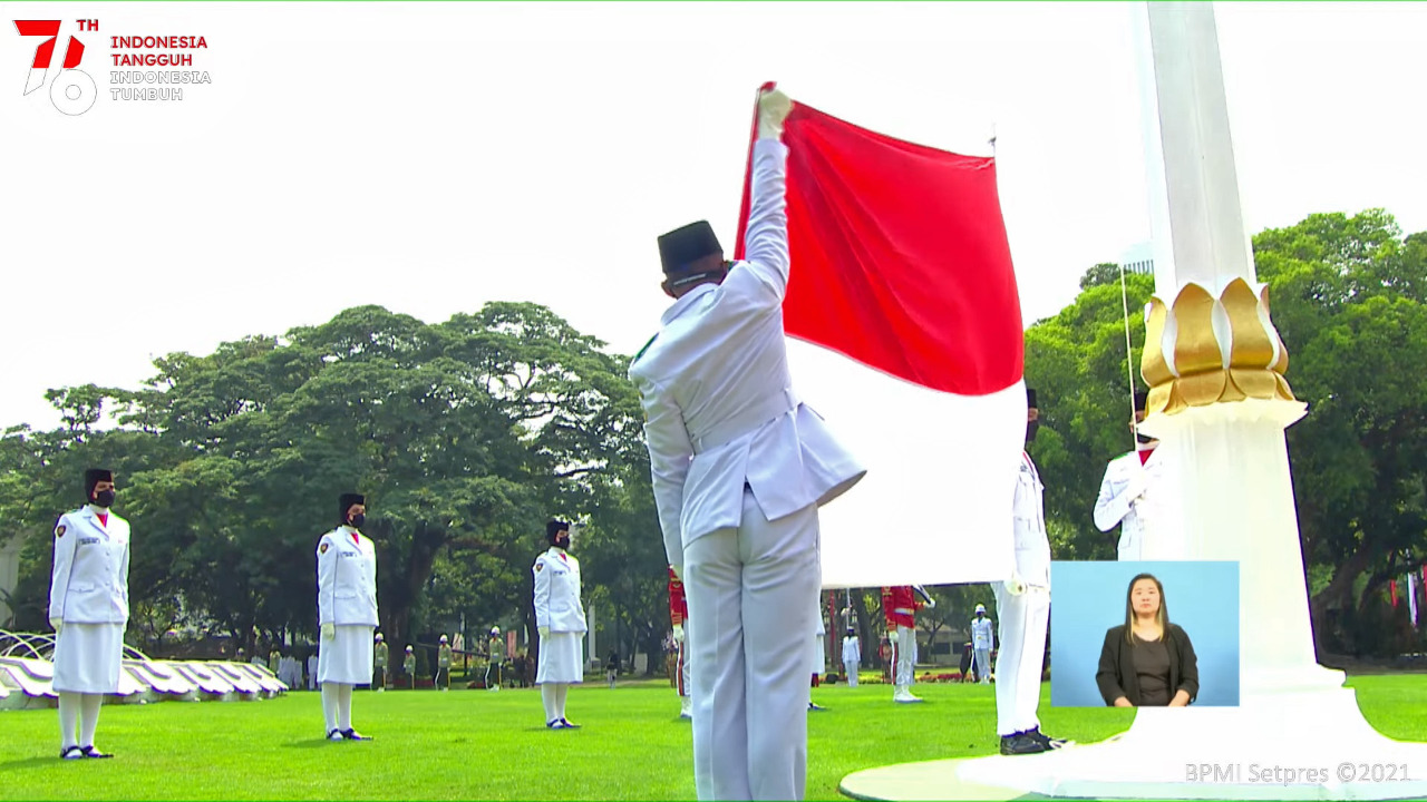 PT Pindad (Persero) Peringati Upacara Hari Kemerdekaan ke -76 Republik Indonesia Secara Virtual