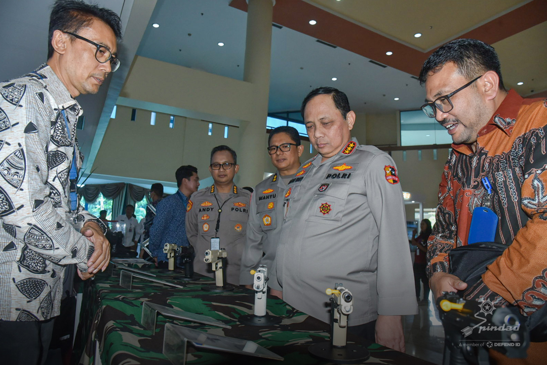 Dihadiri Menkeu & Wakapolri, Pindad Tampilkan Berbagai Senjata Unggulan Pada Rakornas Kemenkeu 2023