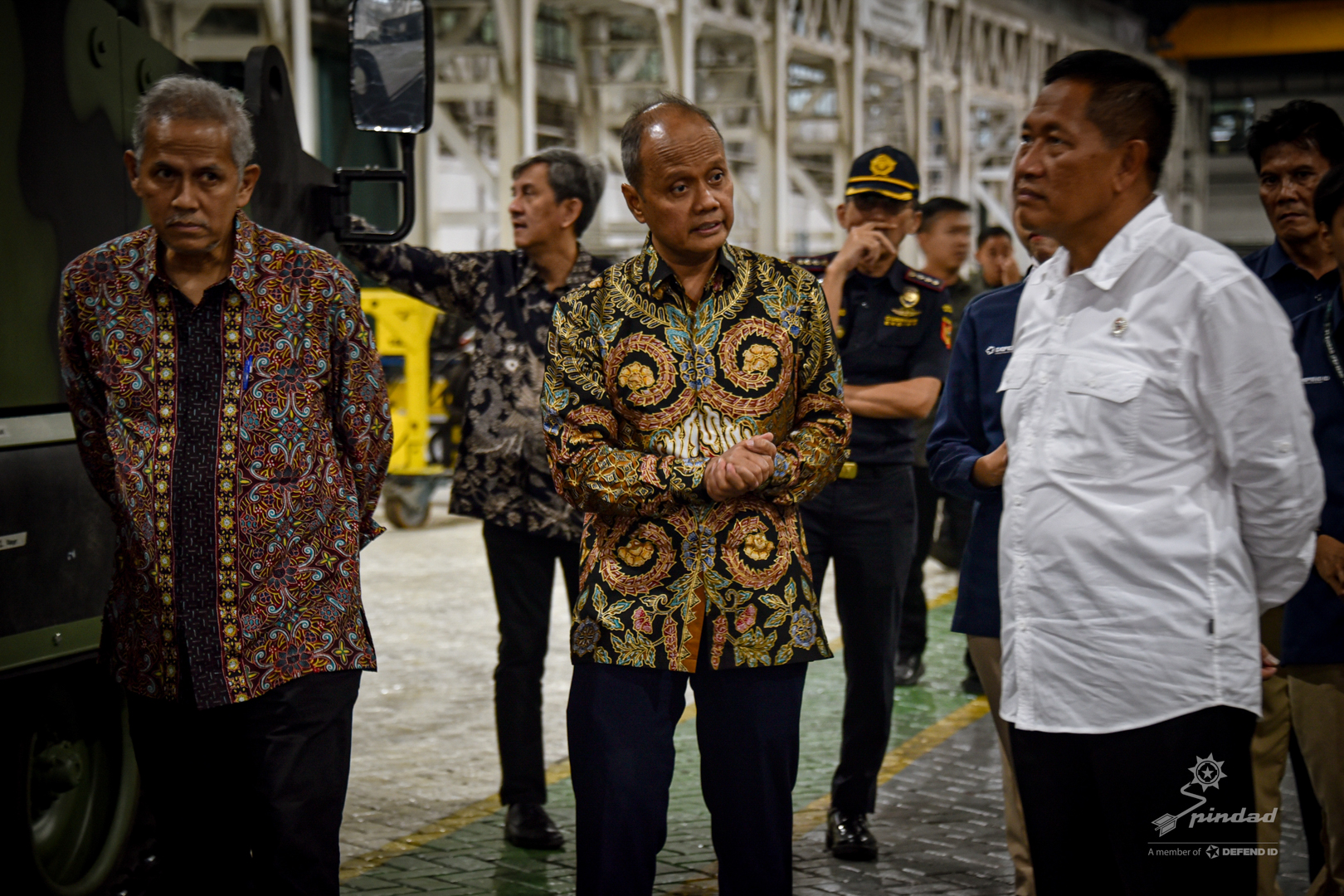 Kunjungan Kerja Wamenhan dan Wamenkeu, Tinjau Kemampuan Produksi Alpalhankam di PT Pindad