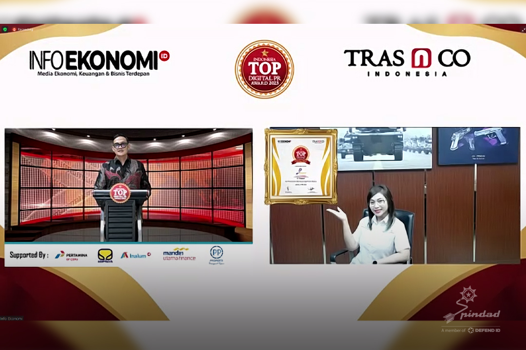 PT Pindad Raih Penghargaan Indonesia Top Digital PR Award 2023 Kategori Subsidiary BUMN