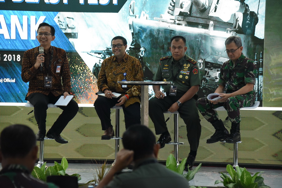 Seminar Nasional Mine Blast Test Medium Tank Pindad