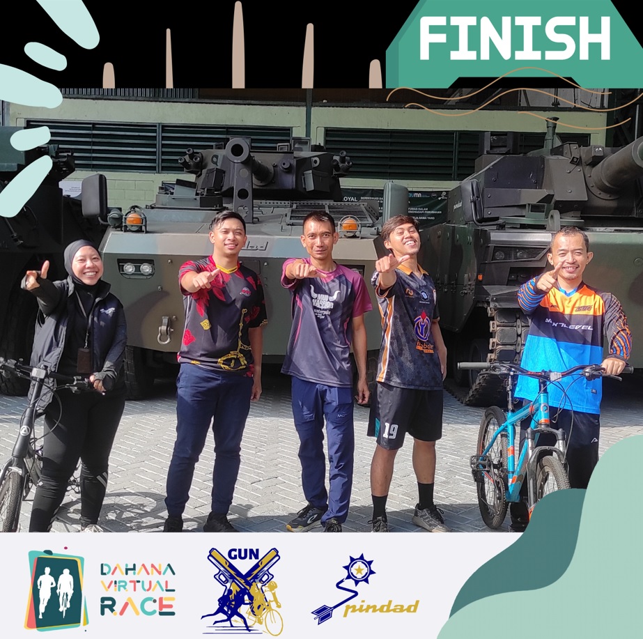 Tim GUN dari PT Pindad Raih Juara Dahana Virtual Race 2022 Kategori Kelompok & Individual