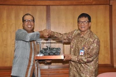 Kunjungan Delegasi MPR-RI ke PT Pindad (Persero)
 
 